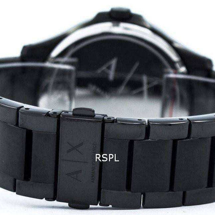 Orologio da uomo Armani Exchange quadrante nero in acciaio inossidabile AX2104