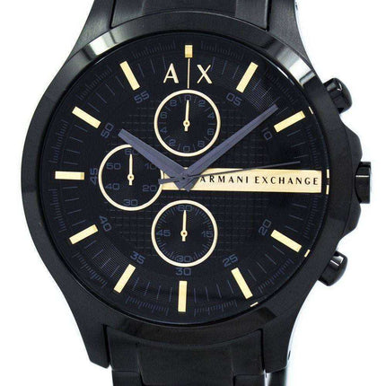 Orologio da uomo Armani Exchange PVD nero al quarzo AX2164