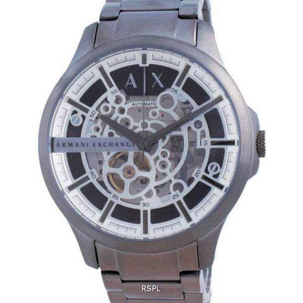 Orologio da uomo Armani Exchange Hampton scheletro in acciaio inossidabile automatico AX2417