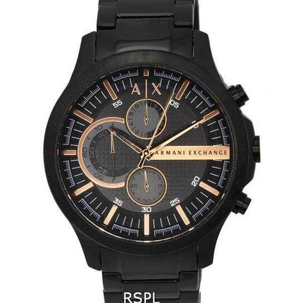 Armani Exchange Hampton Chronograph Black Dial Quartz AX2429 Orologio da uomo