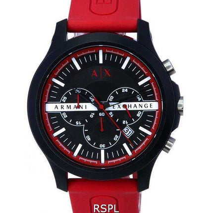 Armani Exchange Hampton Chronograph quadrante nero Quartz AX2436 orologio da uomo