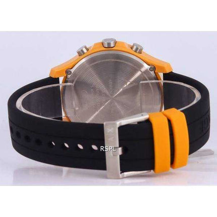 Armani Exchange Hampton Chronograph Orologio da uomo al quarzo con quadrante nero in silicone AX2438