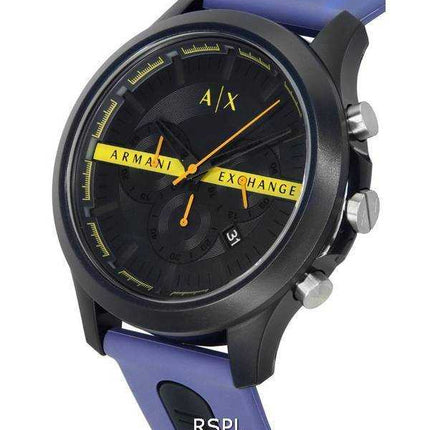 Orologio da uomo Armani Exchange Hampton cronografo quadrante blu navy al quarzo AX2441