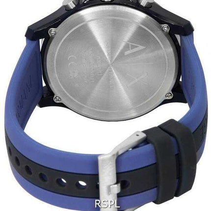 Orologio da uomo Armani Exchange Hampton cronografo quadrante blu navy al quarzo AX2441