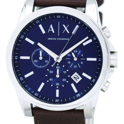 Armani Exchange Quartz Chronograph Blue Dial AX2501 - Orologio da uomo