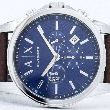 Armani Exchange Quartz Chronograph Blue Dial AX2501 - Orologio da uomo