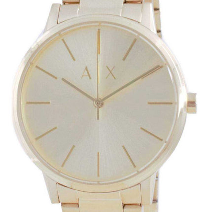 Orologio da donna Armani Exchange Cayde tono oro in acciaio inossidabile al quarzo AX2707
