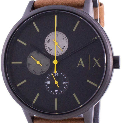 Orologio da uomo Armani Exchange Cayde con quadrante nero al quarzo AX2723