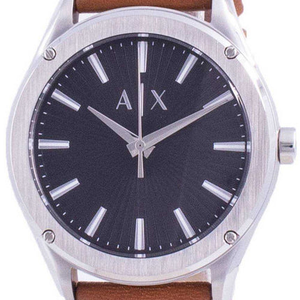 Orologio da uomo Armani Exchange Fitz con quadrante nero al quarzo AX2808