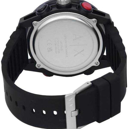 Orologio da uomo Armani Exchange D-Bolt analogico digitale quadrante argento al quarzo AX2960 100M