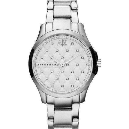 Armani Exchange Silver Quilted Dial AX5208 - Orologio da donna
