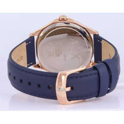 Orologio da donna AX5260 al quarzo con quadrante bianco in pelle Armani Exchange