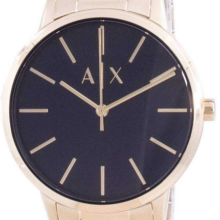 Armani Exchange quadrante nero al quarzo AX7119 orologio da uomo