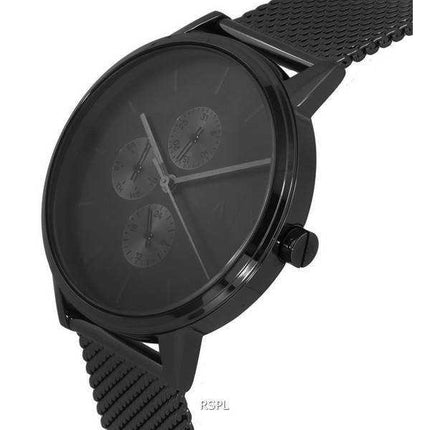 Orologio da uomo Armani Exchange multifunzione color canna di fucile in acciaio inossidabile al quarzo AX7129SET da uomo