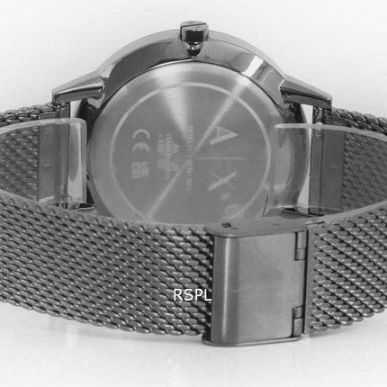 Orologio da uomo Armani Exchange multifunzione color canna di fucile in acciaio inossidabile al quarzo AX7129SET da uomo