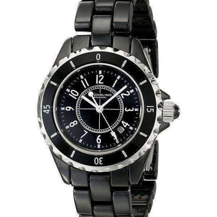 Orologio da donna Stuhrling Original Leisure con quarzo svizzero in ceramica 530.11OB1