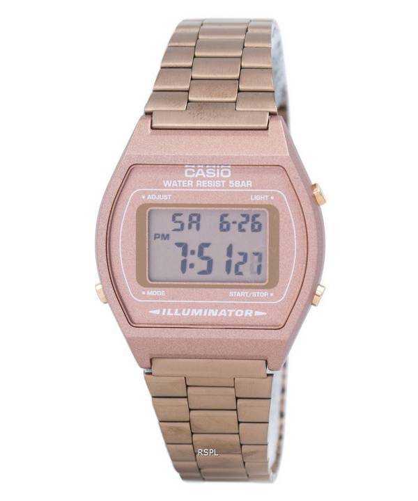 Orologio da uomo Casio Digital Al quarzo 50M Illuminatore B640WC-5ADF B640WC-5A