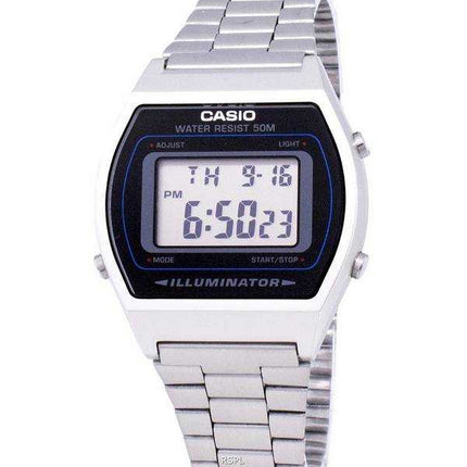 Orologio da uomo Casio Digital Al quarzo in acciaio inossidabile B640WD-1AVDF B640WD-1AV