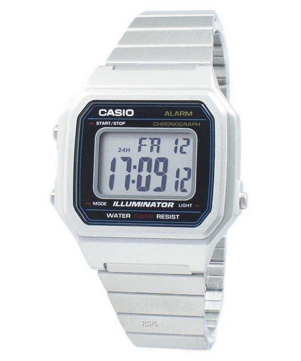 Casio Classic Vintage Illuminator Chronograph Alarm Digital B650WD-1A Orologio unisex