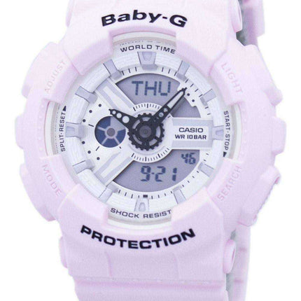 Casio Baby-G Orologio da donna analogico digitale BA-110BE-4A resistente al tempo mondiale