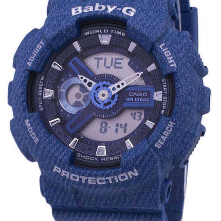 Casio Baby-G Tandem Series World Time BA-110DC-2A2 BA110DC-2A2 Orologio da donna