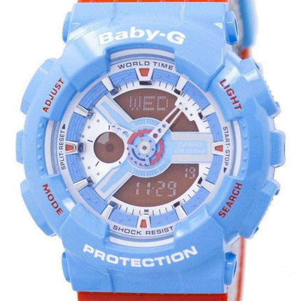 Orologio da donna digitale BA-110NC-2A BA110NC-2A analogico digitale resistente agli urti Casio Baby-G