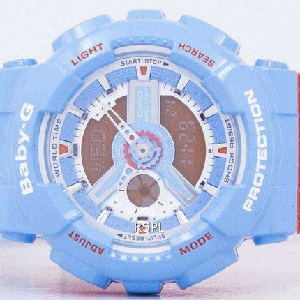 Orologio da donna digitale BA-110NC-2A BA110NC-2A analogico digitale resistente agli urti Casio Baby-G