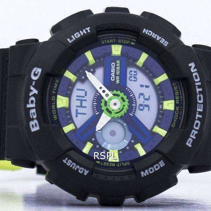 Casio Baby-G Orologio da donna analogico digitale BA-110PP-1A resistente al tempo mondiale