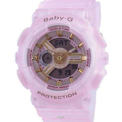 Orologio da donna Casio Baby-G World Time Quartz BA-110SC-4A BA110SC-4A 100M