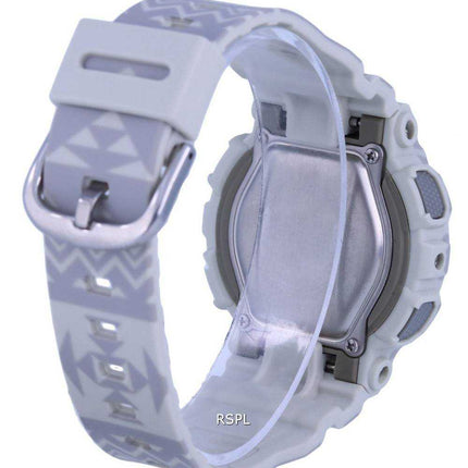 Orologio Casio Baby-G analogico digitale quadrante grigio quarzo BA-110TP-8A.G BA110TP-8 100M orologio da donna
