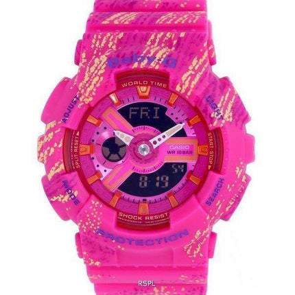 Orologio Casio Baby-G analogico digitale al quarzo BA-110TX-4A BA110TX-4 100M da donna