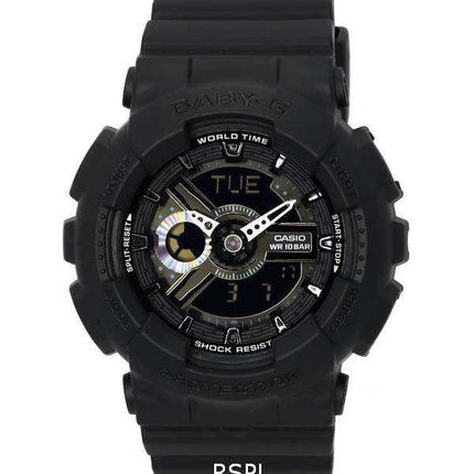 Orologio da donna Casio Baby-G analogico digitale quadrante nero al quarzo BA-110XBC-1A BA110XBC-1 100M