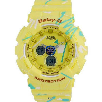 Orologio Casio Baby-G analogico digitale al quarzo BA-120SC-9A.G BA120SC-9 100M da donna