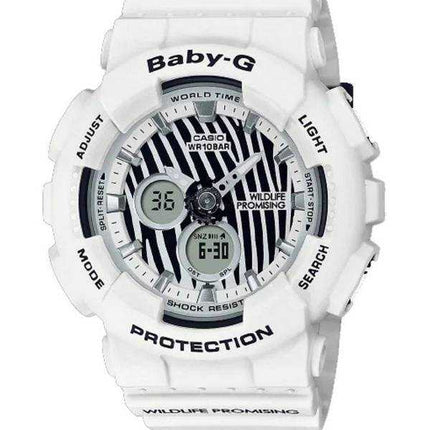 Orologio Casio Baby-G Wildlife Limited Edition analogico digitale al quarzo BA-120WLP-7A BA120WLP-7 100M orologio da donna