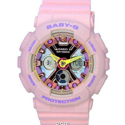 Orologio da donna Casio Baby-G color pastello analogico digitale al quarzo BA-130PM-4A BA130PM-4 100M