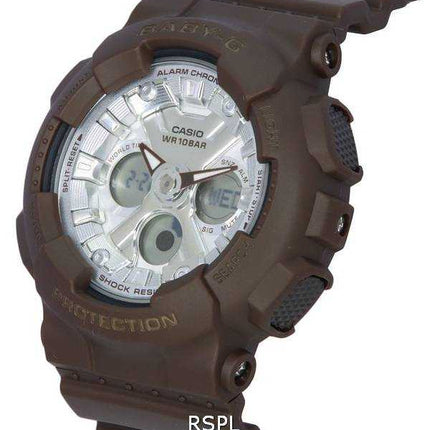 Orologio da donna Casio Baby-G Sweets Collection Chocolate analogico digitale al quarzo BA-130SW-5A BA130SW-5 100M