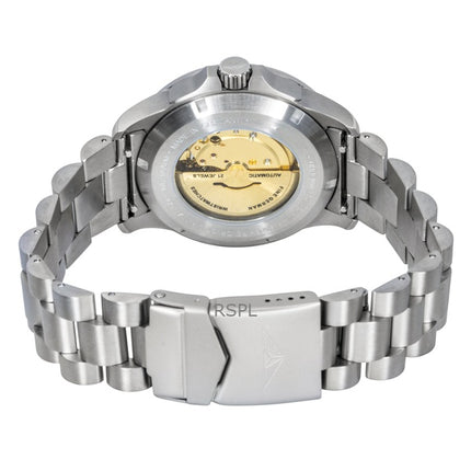 Orologio da uomo Bauhaus Aviation Titanium Green Dial Automatic 2862M4 100M