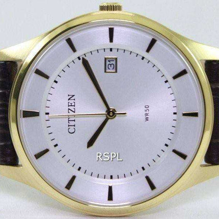 Orologio da uomo Citizen Gold Tone White Dial BD0043-08A
