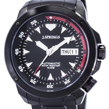 J.Springs di Seiko Sports Automatic Black Dial 100M BEB053 Orologio da uomo
