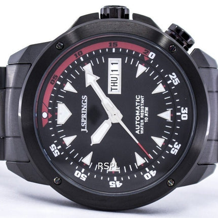 J.Springs di Seiko Sports Automatic Black Dial 100M BEB053 Orologio da uomo