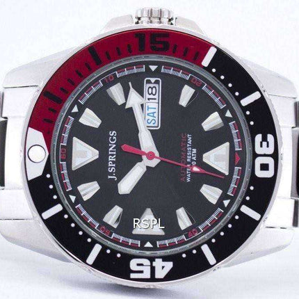 J.Springs di Seiko Sports Automatic Black Dial 100M BEB077 Orologio da uomo