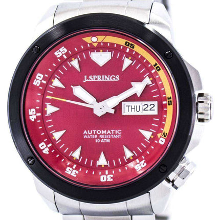 J.Springs di Seiko Sports Automatic Red Dial 100M BEB084 Orologio da uomo