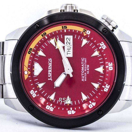 J.Springs di Seiko Sports Automatic Red Dial 100M BEB084 Orologio da uomo