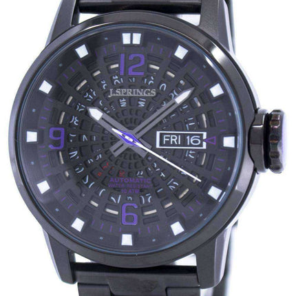 J.Springs di Seiko Tokyo Style Automatic quadrante nero 100M BEB095 Orologio da uomo