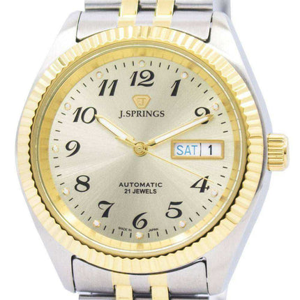 J.Springs di Seiko Automatic 21 Jewels Japan Made BEB556 Orologio da uomo