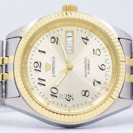 J.Springs di Seiko Automatic 21 Jewels Japan Made BEB556 Orologio da uomo