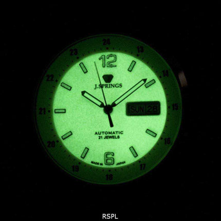 J.Springs di Seiko Automatic 21 Jewels Japan Made BEB594 Orologio da uomo