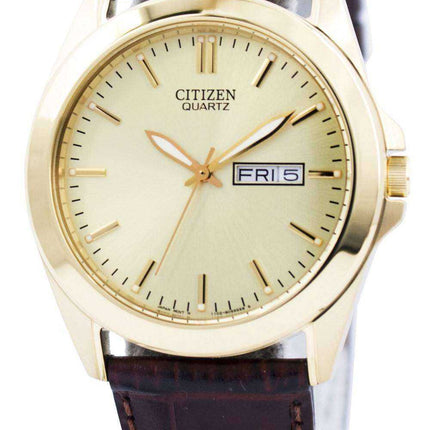 Orologio da uomo Citizen Quartz Gold Tone Analog BF0582-01P
