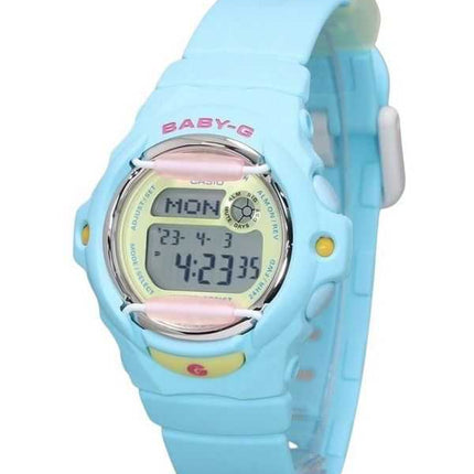Orologio da donna Casio Baby-G Digital Beach Scene Theme Series cinturino in resina blu al quarzo BG-169PB-2 200M
