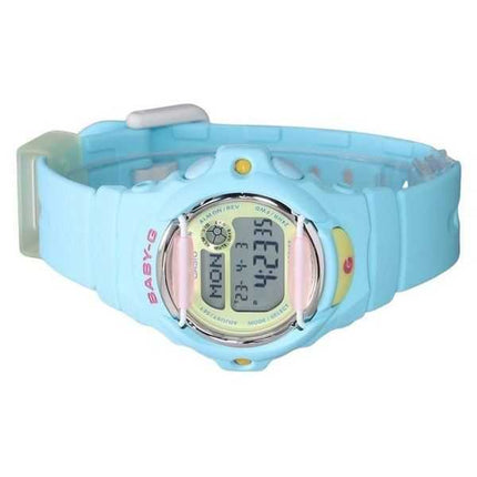 Orologio da donna Casio Baby-G Digital Beach Scene Theme Series cinturino in resina blu al quarzo BG-169PB-2 200M